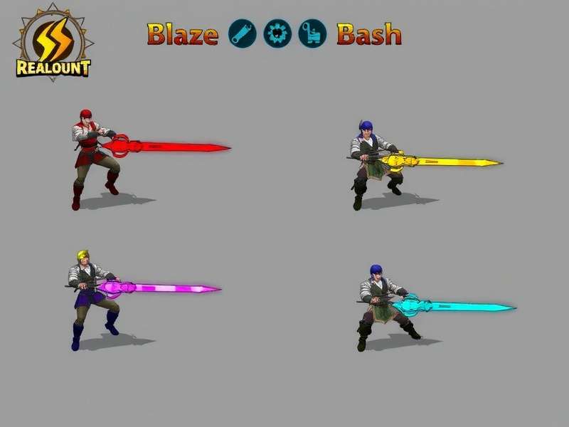 Intense Combat in Blaze Blade Bash Blaze Blade Bash Combat System
